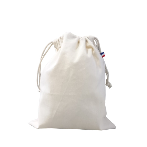 Pochon coton personnalisable fabriqué en France – Pochon Coton JULES 250 pour entreprises et communication événementielle