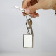 Porte-clés personnalisé rectangle L Origine France Garantie – Support de communication B2B