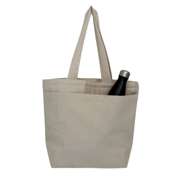 Sac coton isotherme 18L personnalisé avec poche avant – Tote bag événementiel BCM Goodies