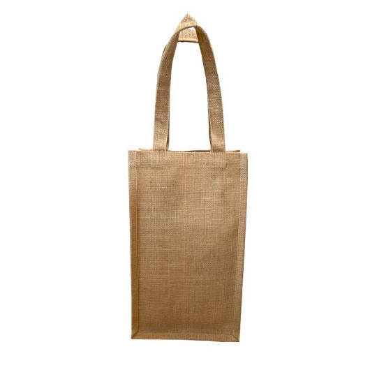 Sac Jute 2 Bouteilles Personnalisable – Objet Publicitaire B2B pour Communication d’Entreprise