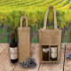 Sac Jute 2 Bouteilles Personnalisable – Objet Publicitaire B2B pour Communication d’Entreprise