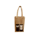 Sac Jute 2 Bouteilles Personnalisable – Objet Publicitaire B2B pour Communication d’Entreprise