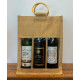 Sac Jute 3 bouteilles personnalisable – Support de communication et cadeau d’entreprise – BCM Goodies