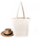 Cabas coton personnalisable NOUMEA 370 écru – Sac publicitaire pour événements et communication d’entreprise