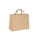 Cabas JUTE M personnalisable – Sac en jute naturel avec soufflet pour communication d’entreprise