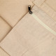 Cabas coton MIAMI 330 écru personnalisé – Grand sac avec pochette zippée pour communication d’entreprise
