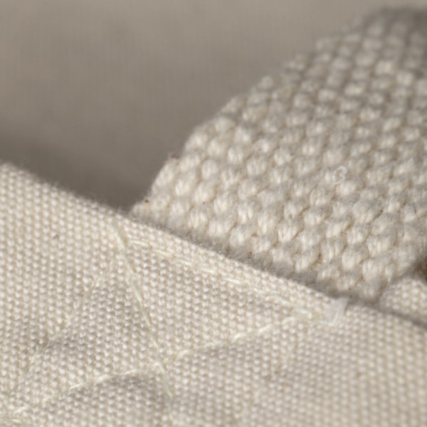 Cabas coton personnalisable PARIS 230 écru – Sac événementiel avec soufflet pour communication d’entreprise