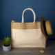 Cabas jute personnalisé JOG 45x35 cm – Sac publicitaire avec marquage pour communication d’entreprise