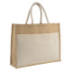 Cabas jute personnalisé JOG 45x35 cm – Sac publicitaire avec marquage pour communication d’entreprise