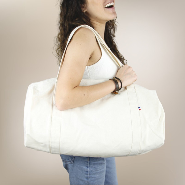 Sac de sport personnalisable Origine France Garantie en coton bio – fabrication française pour communication d’entreprise – BCM 