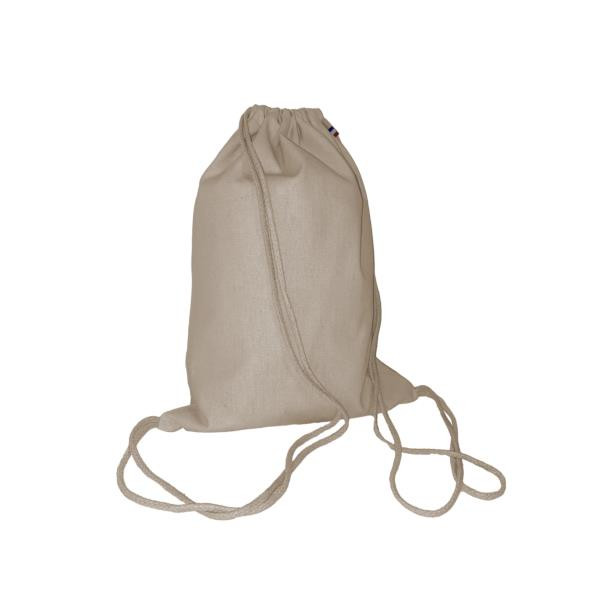 Sac à dos ARTHUR BIO 250 France personnalisé – Objet publicitaire fabriqué en France pour entreprises et associations