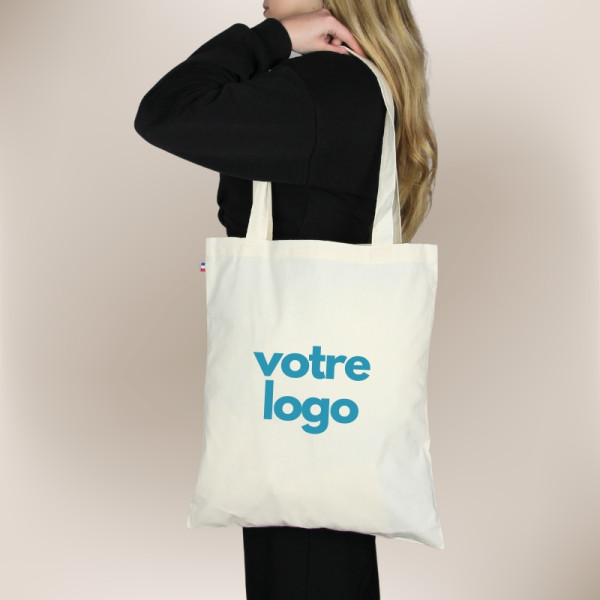 Sac coton recyclé ALFRED 250 personnalisé | Fabrication France | BCM Goodies