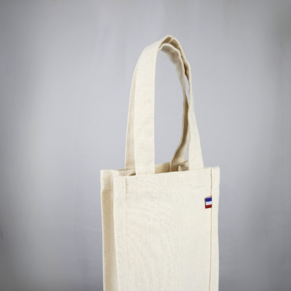 Sac porte bouteille personnalisé Gabin 250 BIO – Fabrication française certifiée pour entreprises – BCM Goodies