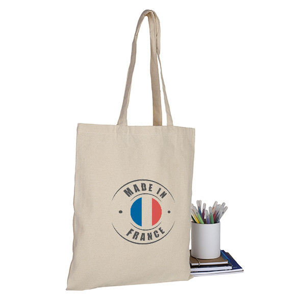Sac coton personnalisé ALEX 220 Made in France – Communication et événements d’entreprise