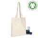 Sac coton BIO BENGAL 155 écru personnalisable – Tote bag publicitaire certifié GOTS pour communication professionnelle
