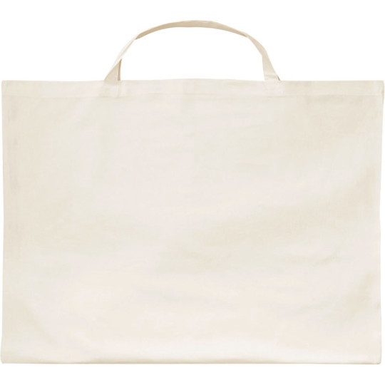 Sac coton MAXI 140 écru personnalisable – Totebag sans soufflet pour communication d’entreprise et événements – BCM Goodies