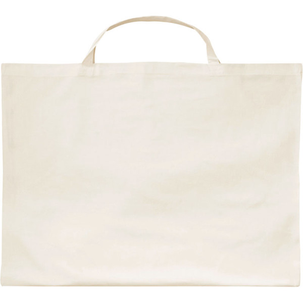 Sac coton MAXI 140 écru personnalisable – Totebag sans soufflet pour communication d’entreprise et événements – BCM Goodies