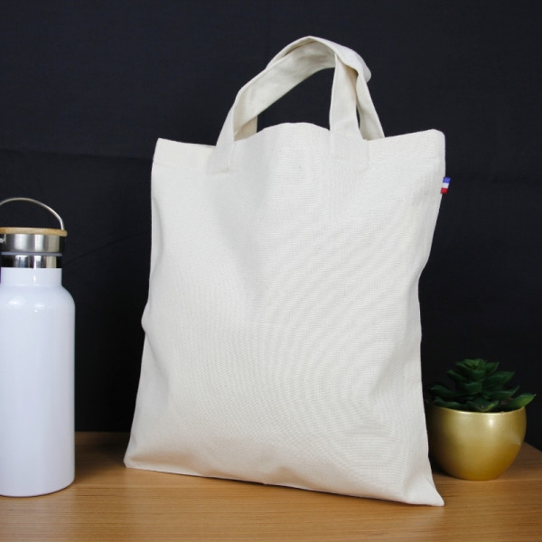Petit sac coton LUCAS 250 BIO Origine France Garantie – Personnalisation B2B – BCM Goodies