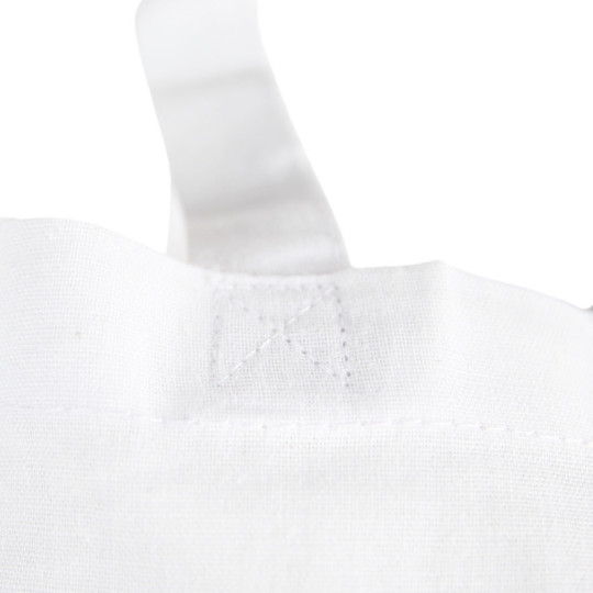 Sac coton personnalisable SHORT S 155 blanc – Tote bag publicitaire à anses courtes pour événements et communication B2B | BCM G