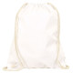 Sac à dos coton EASY 155 blanc personnalisable – Communication d’entreprise et objet publicitaire