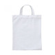 Sac coton personnalisable SHORT M 155 Blanc – Tote bag publicitaire 28x32 cm pour communication d’entreprise