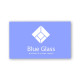 Sticker rectangulaire blanc personnalisable intérieur/extérieur pour communication visuelle – BCM Goodies