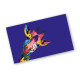 Sticker rectangulaire blanc personnalisable intérieur/extérieur pour communication visuelle – BCM Goodies