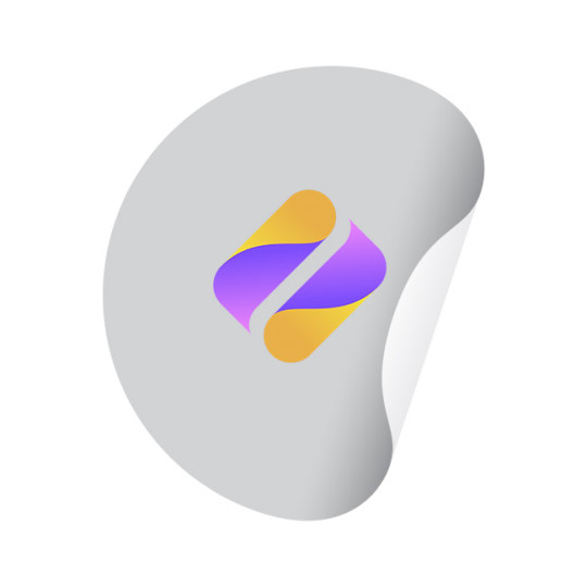 Sticker personnalisé rond ou carré blanc ou transparent pour communication B2B – Impression numérique intérieur/extérieur – BCM 