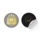 Sticker personnalisé rond ou carré blanc ou transparent pour communication B2B – Impression numérique intérieur/extérieur – BCM 