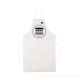 Tablier coton personnalisable LUBERON 155 blanc – Marquage logo pour communication B2B