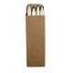 Set 4 crayons de couleur personnalisable en boîte carton – Goodie publicitaire pour communication B2B