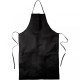 Tablier coton personnalisable LUBERON 155 Noir – Marquage logo pour communication B2B