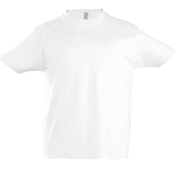 T-shirt Enfant Blanc personnalisable REGENT KIDS – Support textile pour communication événementielle et promotionnelle