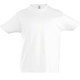 T-shirt Enfant Blanc personnalisable REGENT KIDS – Support textile pour communication événementielle et promotionnelle