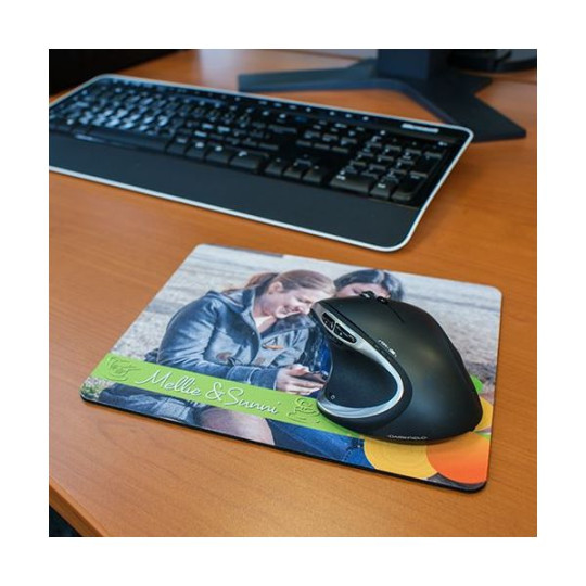 Tapis de souris personnalisé SHINE 230x190 mm – Impression full print pour entreprises et communication professionnelle