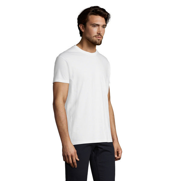 T-shirt blanc personnalisable pour entreprise – Support de communication et visibilité marque