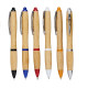 Stylo à bille Nash en bambou personnalisable – Objet publicitaire écologique pour entreprises