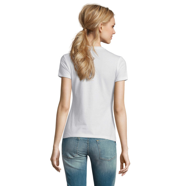 Tee-shirt personnalisable femme – Support publicitaire pour communication d’entreprise et événements professionnels | BCM Goodie