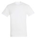 Tee-shirt publicitaire personnalisé blanc en coton avec logo – Support de communication événementiel