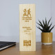 Trophée Bois Bloc 20cm Personnalisable Origine France Garantie – BCM Goodies