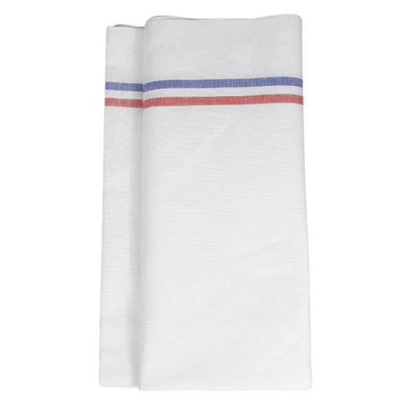 Torchon coton personnalisé COLMAR avec broderie logo – Made in France – 50x60 cm – Cadeau d’entreprise B2B