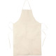 Tablier coton personnalisable LUBERON 140 écru – objet publicitaire B2B pour communication d’entreprise