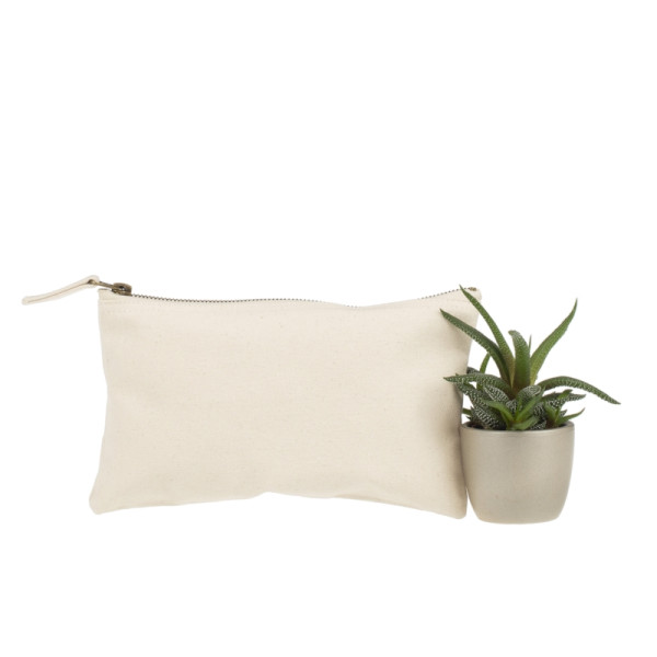 Trousse coton personnalisable NINA S 370 – Support publicitaire pour communication B2B | BCM Goodies