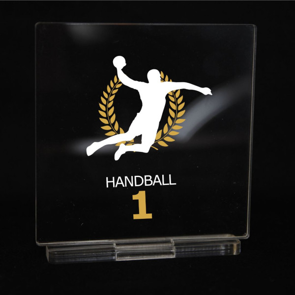 Trophée carré en plexiglas Origine France Garantie personnalisé – Fabrication française – BCM Goodies
