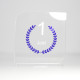 Trophée en plexiglas carré personnalisé – Fabrication française – BCM Goodies