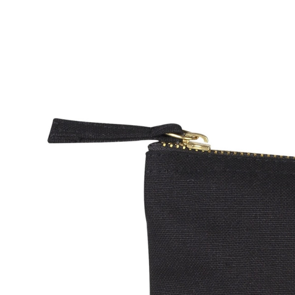 Trousse coton personnalisable NINA S 370 noir – Goodies entreprise événementiel