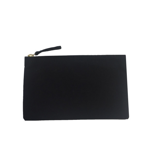 Trousse coton personnalisable NINA S 370 noir – Goodies entreprise événementiel