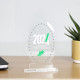 Trophée en plexiglas OVAL personnalisé Origine France Garantie pour événement professionnel – BCM Goodies