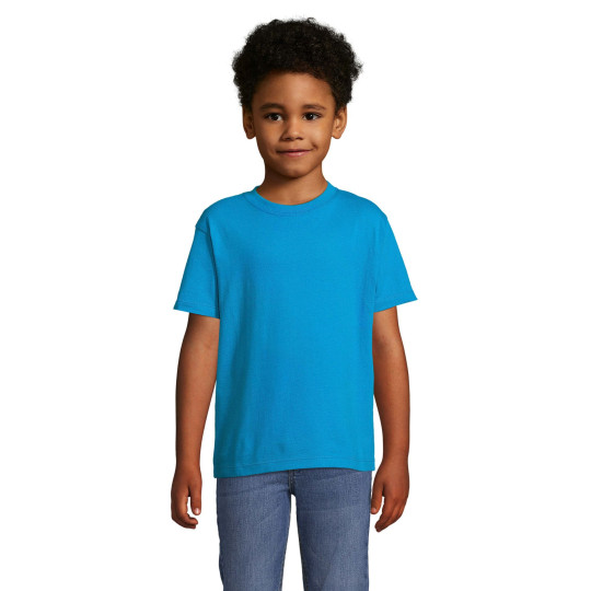Tee-shirt enfant col rond personnalisable SOL'S IMPERIAL KIDS - Qualité et confort pour vos événements d'entreprise - 