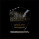 Trophée plexiglas BLASON personnalisable – Fabrication française, récompense professionnelle – BCM Goodies